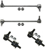 Detroit Axle - Rear + 12.64'' Front Sway Bar Links for 2011-2014 Hyundai Sonata L4 2.4L NON-Hybrid - Not for Sport Suspension