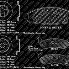 [Front + Rear] Max Brakes Elite XDS Rotors with Carbon Ceramic Pads KT059883