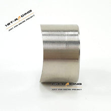 Ispeedytech Pre-Curved Notched O2 Oxygen Sensor Weld Bung Nut M18x1.5 18MM Thread Size SS304
