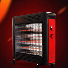 Zyyqt Portable Radiator,Upright Electric Heater Moving Casters with Thermostat and Waterproof Electric Heater far Infrared Carbon Fiber