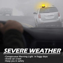 LED Strobe Light, Big Ant Amber 48 LED Warning Lights Safety Flashing Strobe Lights with Magnetic for Most Vehicle Trucks Cars, Law Enforcement Emergency Hazard Beacon Caution Warning Snow Plow