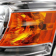 For Dodge Grand Caravan Clear Headlights Head Lamps Driver Left + Passenger Right Side Replacement Pair