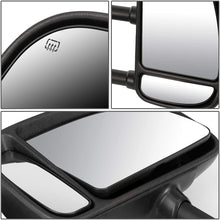 DNA Motoring TWM-004-T888-BK-AM+DM-SY-022 Pair of Towing Side Mirrors + Blind Spot Mirrors