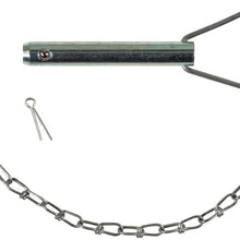 Bulldog 500232 Silver Universal 4.25" Pull Pin with Chain for 190 Series