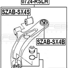 FEBEST SZAB-SX4B Control Arm Bushing