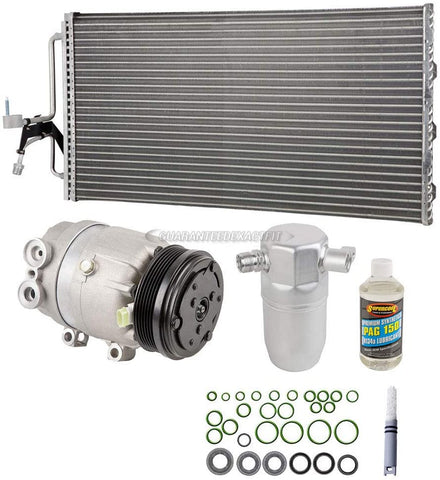 For Oldsmobile Intrigue 1999-2002 A/C Kit w/AC Compressor Condenser & Drier - BuyAutoParts 60-89780CK New