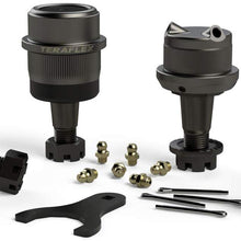 TeraFlex 3442022 JK/JKU HD Dana 30/44 Upper & Lower Ball Joint Kit w/Knurl - Set of 4