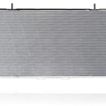 Radiator - Cooling Direct For/Fit 2795 Compatible with/Replacement for Dodge Caravan Plymouth Voyager Chrysler Town & Country V6 3.3/3.8 Liter PT/AC 1-Row