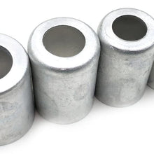Nikauto 100pcs /Lot 3/8'' 1/2'' 5/8'' 3/4''Car Air Conditioning Pipe Joint Fitting Sleeve (R134)