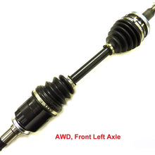 DTA TO27172718 Front Left Right Pair - 2 New CV Axles Compatible with AWD IS250 IS350 GS300 GS350 AWD Only