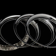 OxGord Trim Rings 16 inch Diameter (Pack of 4) Chrome Steel Beauty Rims