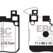 EBC BRAKES DP42133R Yellowstuff Performance Brake Pad
