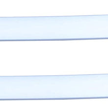 JDMSPEED New Silver Roof Rack Cross Rail Package 84130842 19213474 Replacement for GM GMC Acadia 2010 2011 2012 2013 2014 2015 2016 2017
