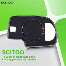SCITOO Exterior Mirror Replacement Glass Lens Manual fit 1999-2006 Chevrolet Silverado Suburban GMC Sierra Yukon Driver Left Side Towing Mirror Replacement Glass