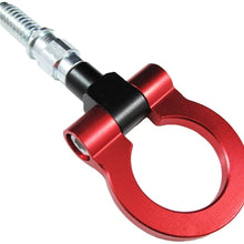 Xotic Tech Red JDM Track Racing Aluminum Front Bumper Tow Hook Ring for Scion FR-S/Fit Toyota 86/Fit Subaru BRZ Impreza WRX STi