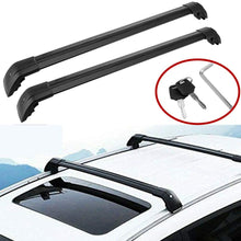 MotorFansClub Roof Rack Cross Bar Fit for Compatible with Volvo XC60 2013-2018 Lincoln MKC 2015-2019 Crossbars Cargo Luggage Rail Rack