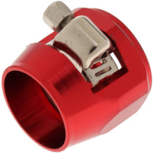 Hose End Finishers Oil Fuel Line Clip Clamp Fitting Accessories Red