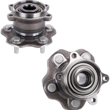 Fastspace 512535 Wheel Hub Bearing Set 5 Lugs without ABS Sensor 2PC 2011-2017 for Nissan Juke Hub Assembly Rear Kit 2017-2019 for Nissan Qashqai
