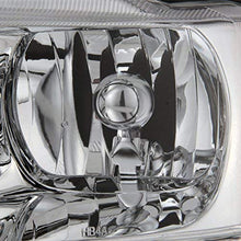 For Jeep Grand Cherokee OE Replacement Chrome Bezel Headlights Driver/Passenger Head Lamps Pair New