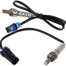 Kwiksen 2 pcs Upstream and Downstream Oxygen Sensor 234-4066 and 234-4342 Universal Heated O2 Sensor 1 and Sensor 2 Replacement for Chevrolet Pontiac Saturn Cobalt HHR Ion 2005-2008