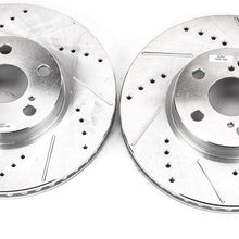 Power Stop JBR1311XPR Front Evolution Drilled & Slotted Rotor Pair