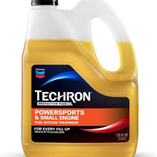 Chevron Techron 266707183 Protection Plus Powersports & Small Engine Fuel System Treatment, 128 oz