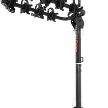 CURT 18030 Extendable Trailer Hitch Bike Rack Mount, Fits 1-1/4, 2-Inch Receiver, 2 or 4 Bicycles