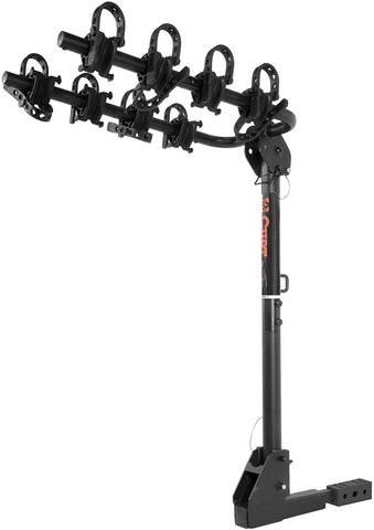 CURT 18030 Extendable Trailer Hitch Bike Rack Mount, Fits 1-1/4, 2-Inch Receiver, 2 or 4 Bicycles