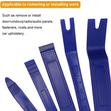 Manelord Trim Removal Tool - 5Pcs Trim Removal Tool Set, Auto Body Kit for Car Clips Removal, Dashboard Removal and Car Door Panel Trim Removal