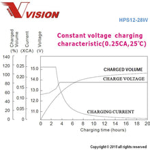 Vision HPS12-28W Battery