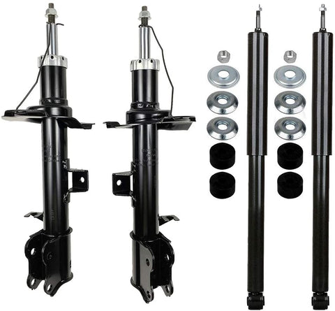 Shocks Struts,ECCPP Front Rear Shock Strut Absorbers Kits Compatible with 2008 2009 2010 2011 2012 Ford Escape,2008 2009 2010 2011 Mazda Tribute/Mercury Mariner 235913 71594 235912 71593