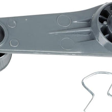 AUTEX 1pc Interior Gray Window Crank Winder Handle Compatible with Toyota Tacoma 2001-2004 Replacement for Toyota Corolla 85-97 Replacement for Starlet 81-84 Compatible with Toyota T100 93-98, 76982