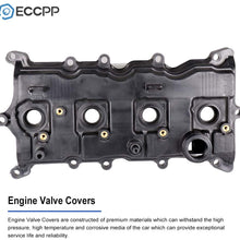 ECCPP Valve Cover with Valve Cover Gasket for 2013-2015 Nissan Rogue Compatible fit for Left/Right Engine Valve Covers Kit 13264-JG30C