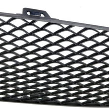 Bumper Grille compatible with 2015-2016 Mercedes Benz C300 2015 C400 Right Paint to Match