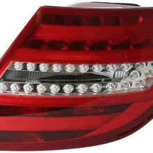 New Replacement for OE Tail Light fits 2012-2013 Mercedes Benz C250 & 2014 C300 RH Coupe & Sedan