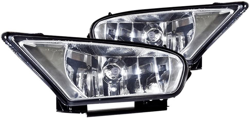Winjet WJ30-0136-09 OEM Series for [2005-2007 Honda Odyssey] Clear Lens Driving Fog Lights + Switch + Wiring Kit