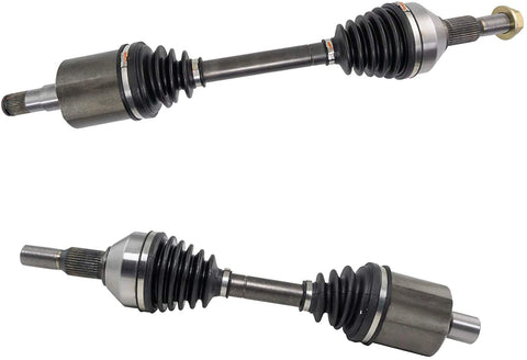 TRQ Front CV Axle Shaft Assembly Left & Right 2 Piece Pair Set New for 2006-2009 Chevy Impala SS / 2006-2007 Monte Carlo SS / 2005-2008 Pontiac Grand Prix GXP/Models with 5.3L V8