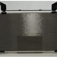 VioletLisa All Aluminum Air Condition Condenser 1 Row Compatible with 1999-2004 Odyssey 3.5L V6 Without Oil Cooler