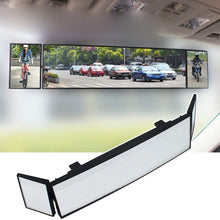 MIAOKE Rear View Mirror, 15-inch Clip on Rearview Mirrors, Wide Angle Curved Rearview Mirror, Interior Blind Spot Mirrors for Car