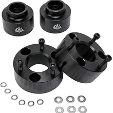 AA Ignition Leveling Kit Front 3 Inches, 2 Inches Rear - Compatible with Dodge Ram 1500 2009-2018 4WD 4x4 - Truck 3" Strut Lift Spacer Set Front 2" Rear -Forged Aircraft Billet Aluminum Construction