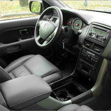 QKPARTS Real Leather Center Console Lid Armrest Cover Fits 2009-2015 Honda Pilot Black NEW