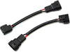 iJDMTOY (2) 9006/HB4/H10 to 5202/P13W Pigtail Wire Wiring Harness Adapters For Fog Light Conversion Retrofit