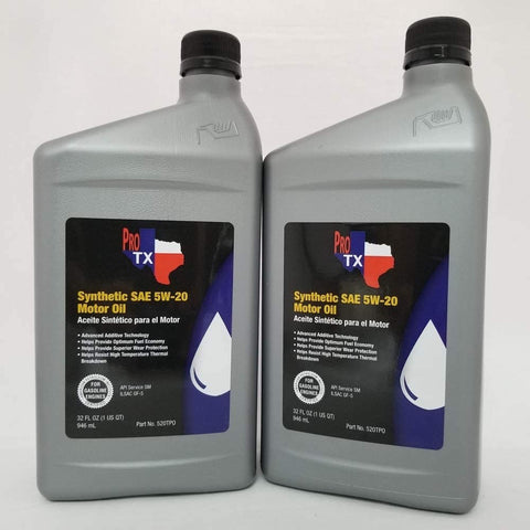 Texas Performance Oil Advance Additive Technology SAE 5W-20 Full Synthetic Motor Oil 32 Fl OZ.(1 US QT) (2)