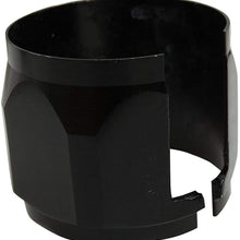 yjracing Stainless Steel Dress Up Hose Engine Cover Kit Radiator Vacuum Oil Fuel Heaterc Black