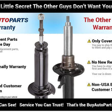 For Geo Prizm & Toyota Corolla 1993-2002 Pair Rear Strut Assembly - BuyAutoParts 75-825482E New