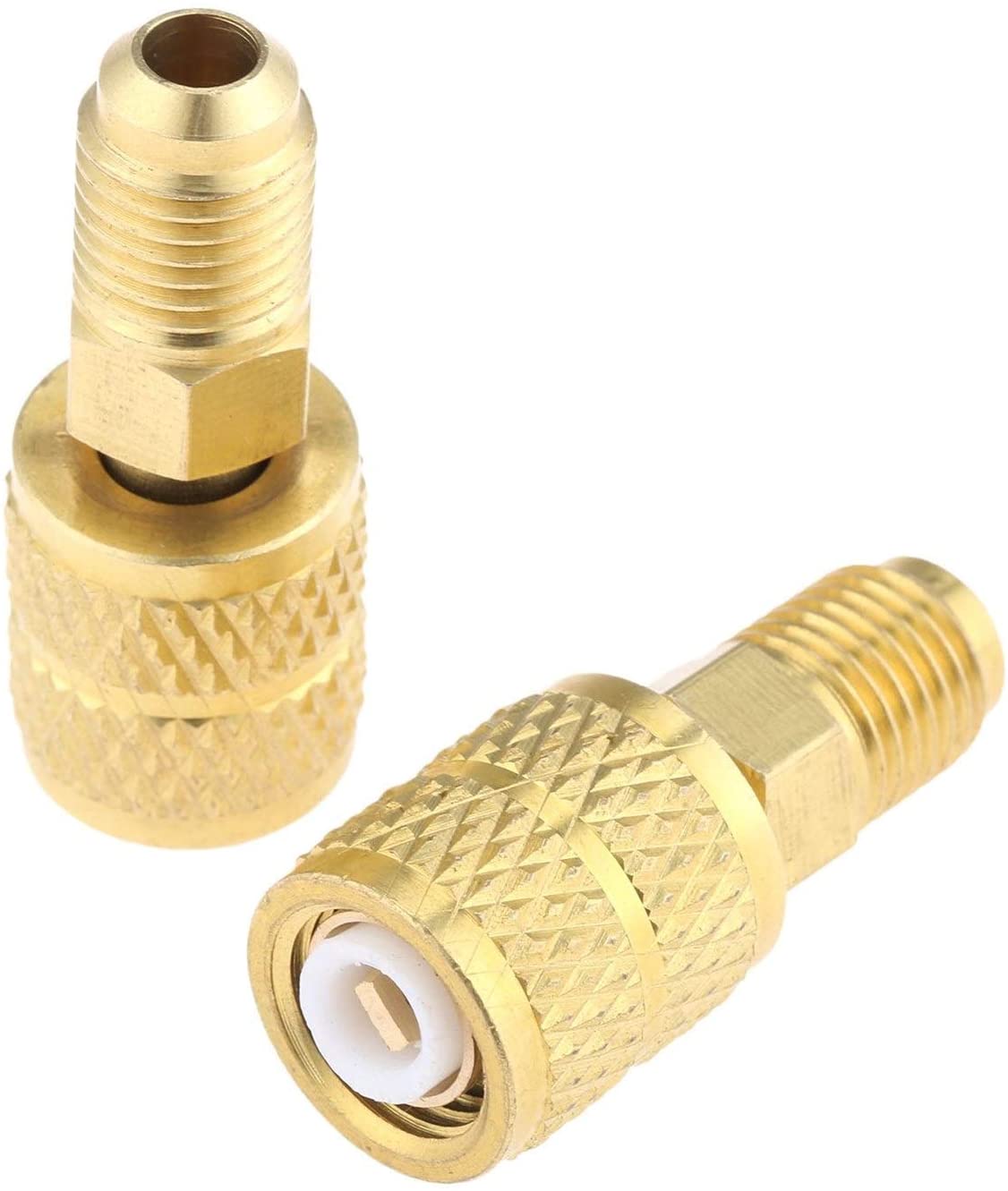 WENJING Be Quiet Mall 2Pcs R410a Straight Adapter 5/16