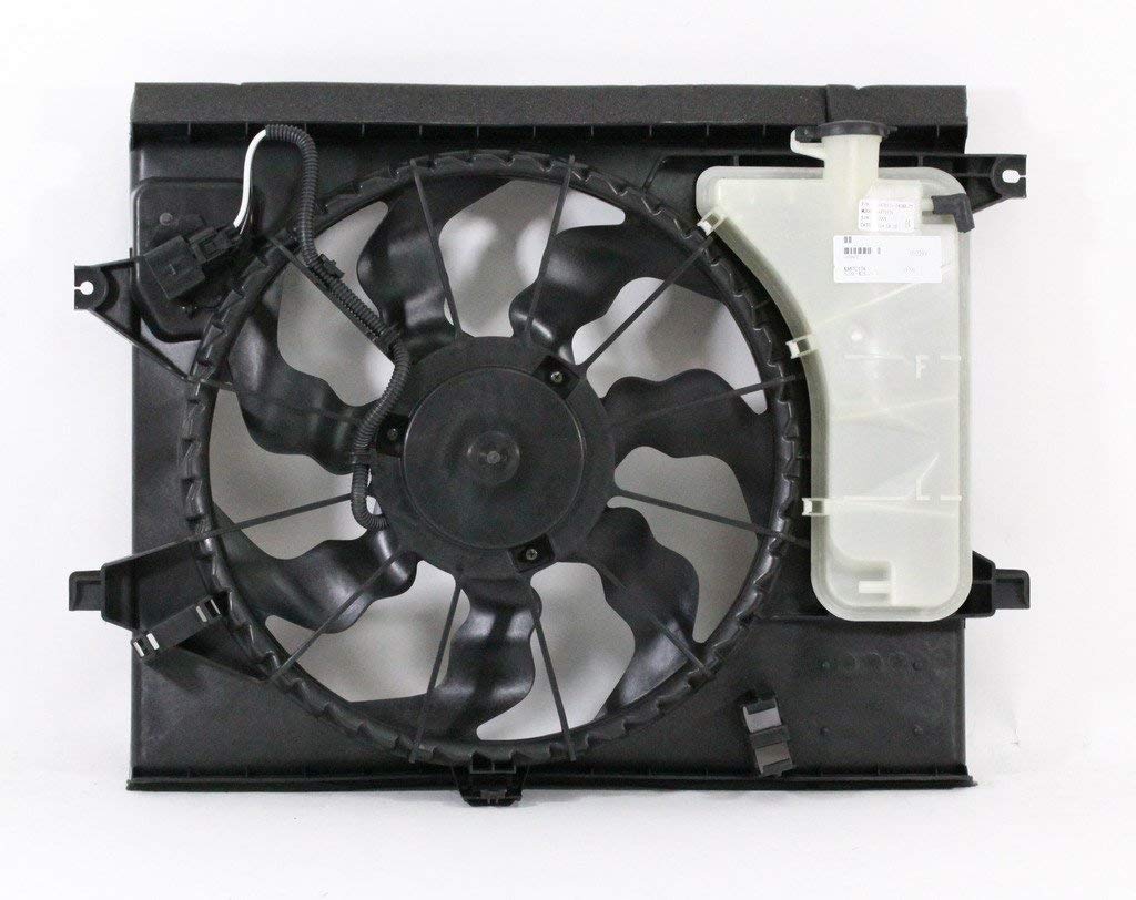 Dual Radiator and Condenser Fan Assembly - Cooling Direct For/Fit KI3115134 12-19 Kia Soul