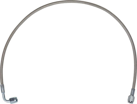 Stainless 26 Inch Brake Line with 90 Degree AN 4 End