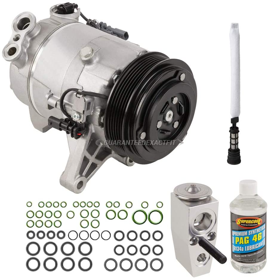 For Cadillac XTS 2013 2014 2015 2016 AC Compressor w/A/C Repair Kit - BuyAutoParts 60-85840RK New