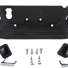 NEW AFTERMARKET PARTS for 2009-2017 Dodge Pickup Ram 1500/2010-2012 Dodge Pickup Ram 2500 3500 Rear Bumper Powder Coating Black Assy (W/Sensor Hole, W/o Dual Exhaust Cut-Outs) CH1103121